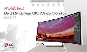 Màn hình LG 34UC97 Curved Ultra wide QHD màn cong